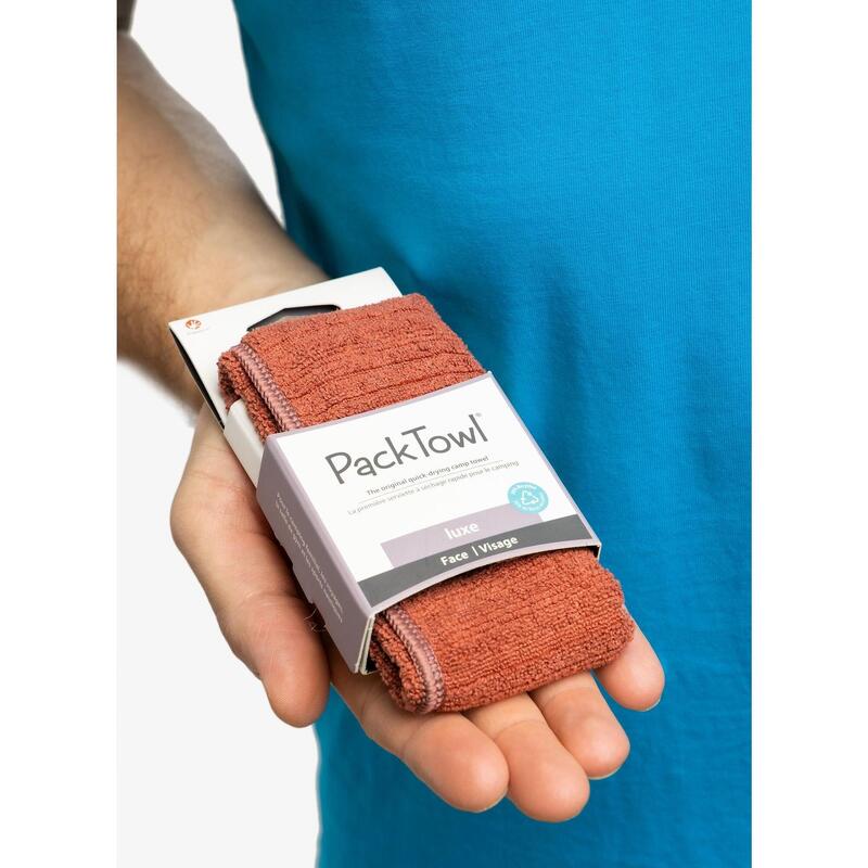 Ręcznik turystyczny PackTowl Luxe Face - terracotta