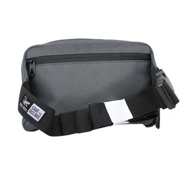 Riñonera Cruzada - Doggy Bag - Unisex-Adulto - 2L - Reciclado (Plomo) 2/5