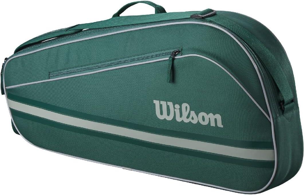 Wilson Team 3 Racket Bag 2025 - Green 1/2