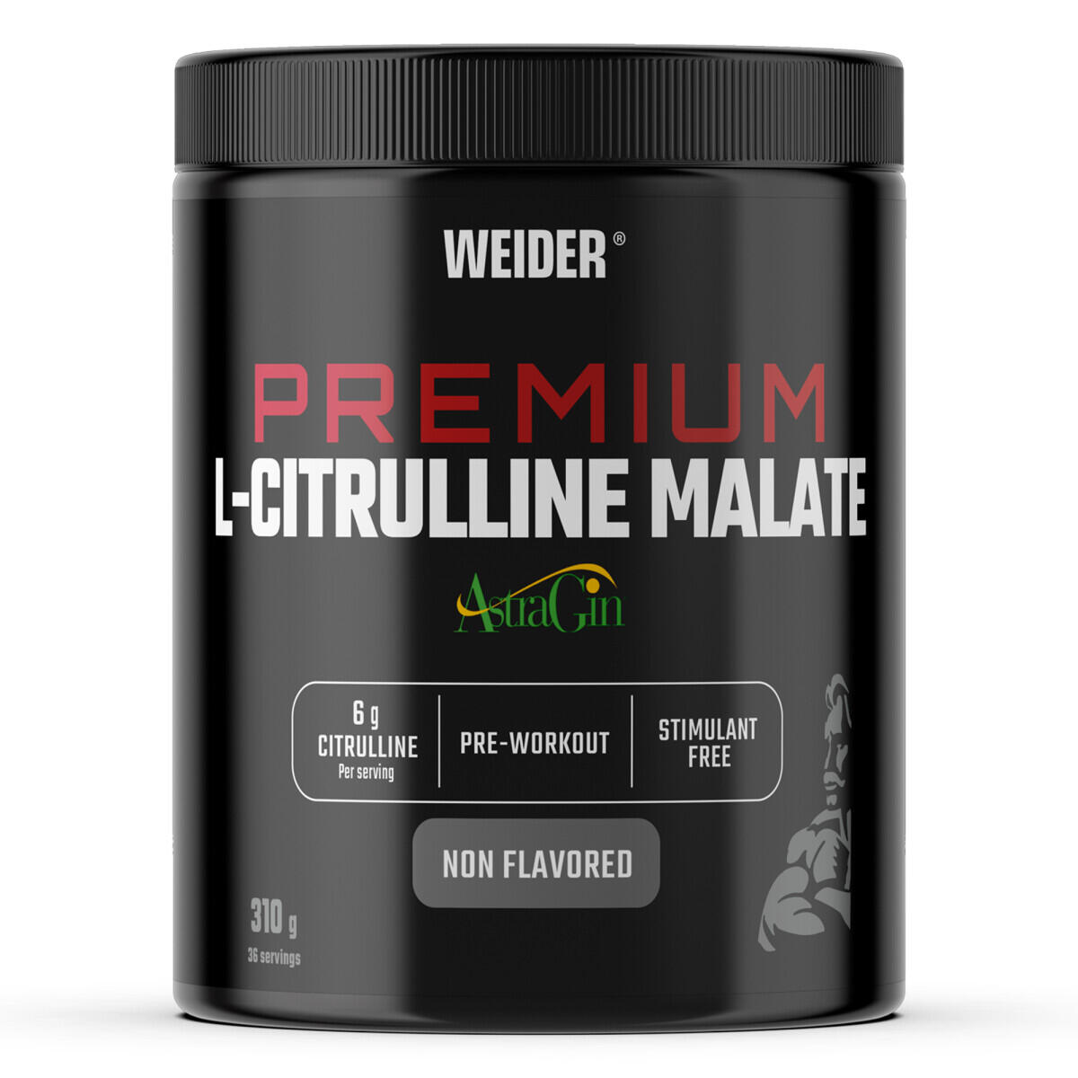 Weider - L-citrulline - Premium L-citrulline Malate - Saveur Neutre 310g - L-citrulline - Decathlon