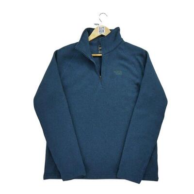 Tweedehands - heren tnf navy fleece pullover - als nieuw