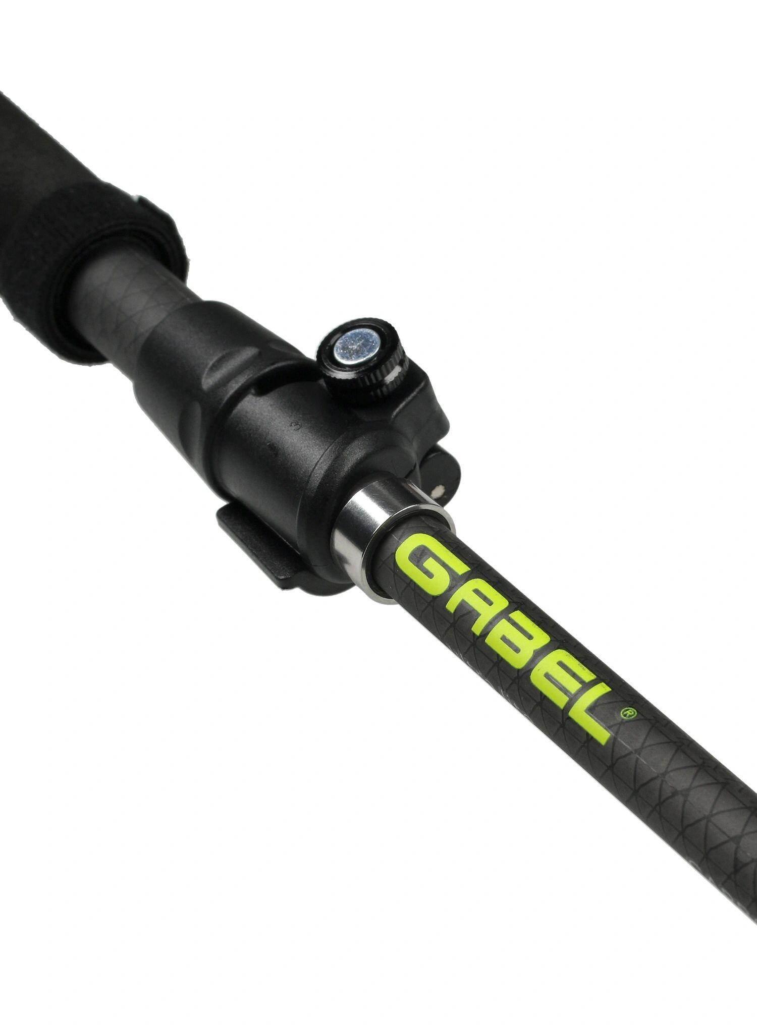 Bastón de trekking CARBON FEATHER XTS (1 PAR) Gabel negro 7/7
