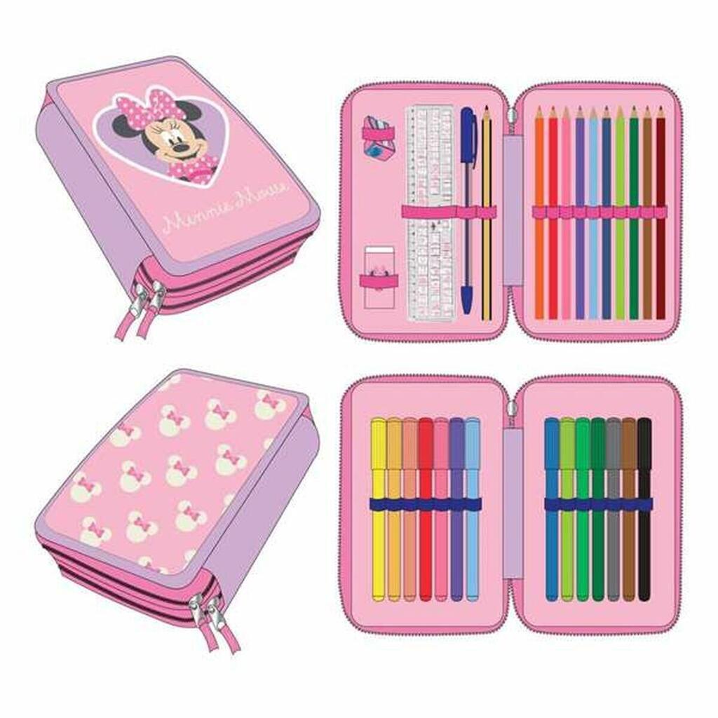 Pencil Case Minnie Mouse Pink