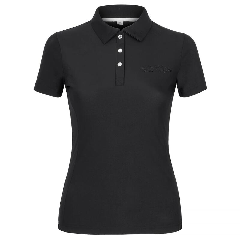 Tricou polo de călărie pentru femei EQUESTRIAN QUEEN Andrea 25SS