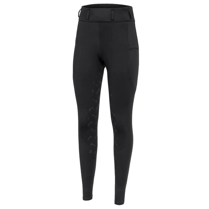 Legginsy jeździeckie damskie EQUESTRIAN QUEEN Salford 25SS z pełnym lejem