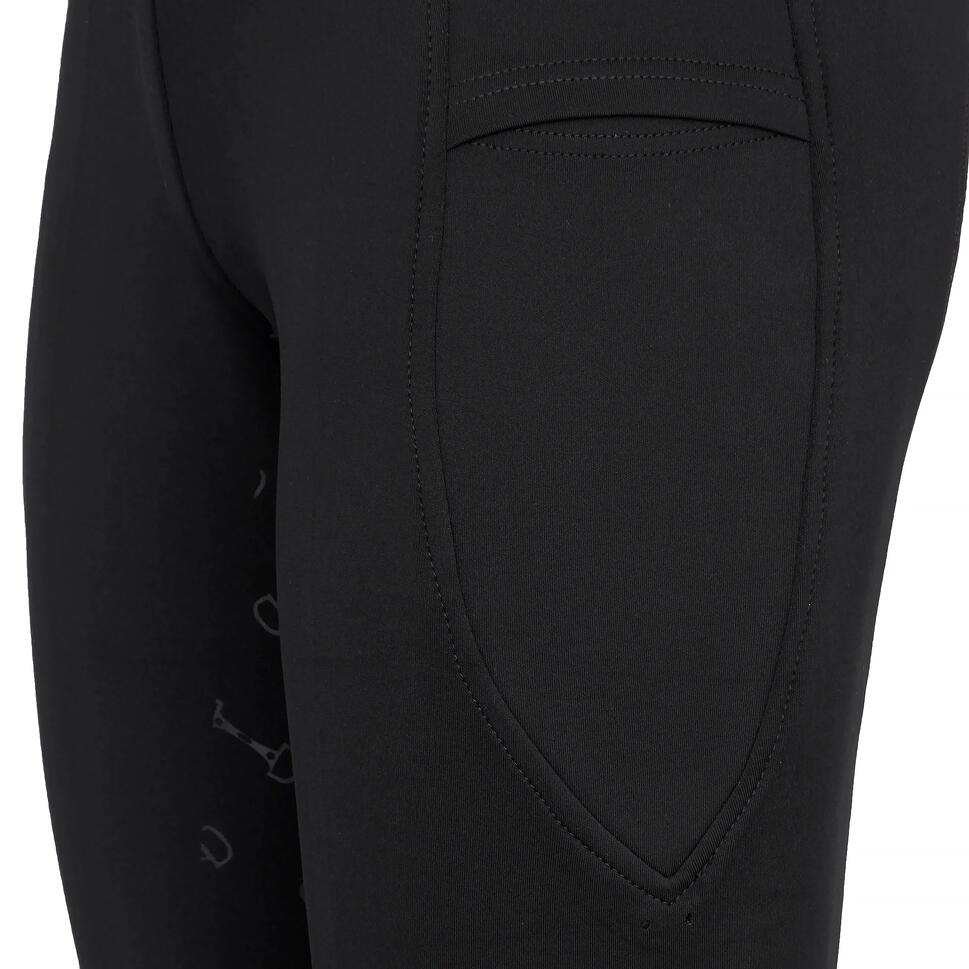 Legginsy jeździeckie damskie EQUESTRIAN QUEEN Salford 25SS z pełnym lejem