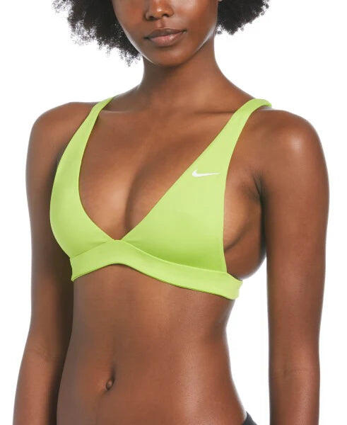NIKE Top bikini Nike Essential Bralette grigio
