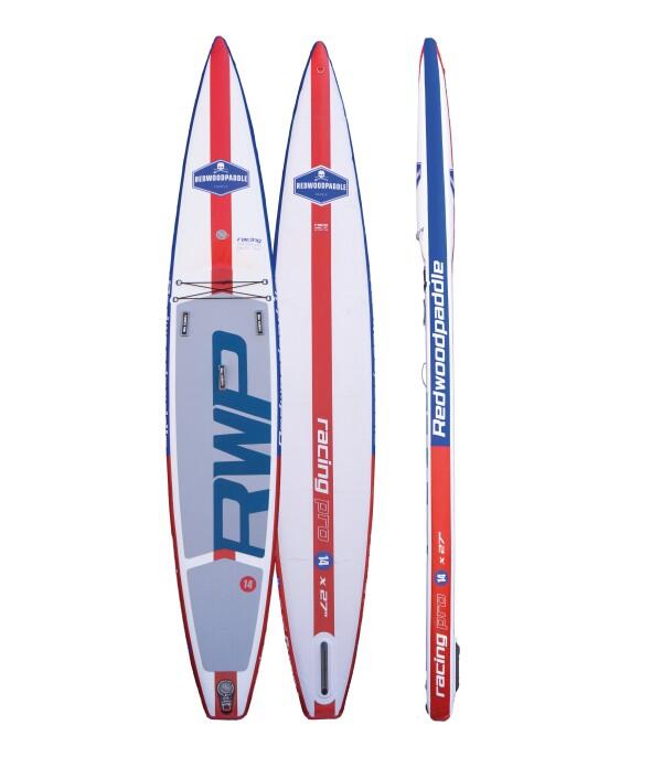 Conjunto de stand up paddle insuflável, leve Racing Pro 14' X 27 2/6