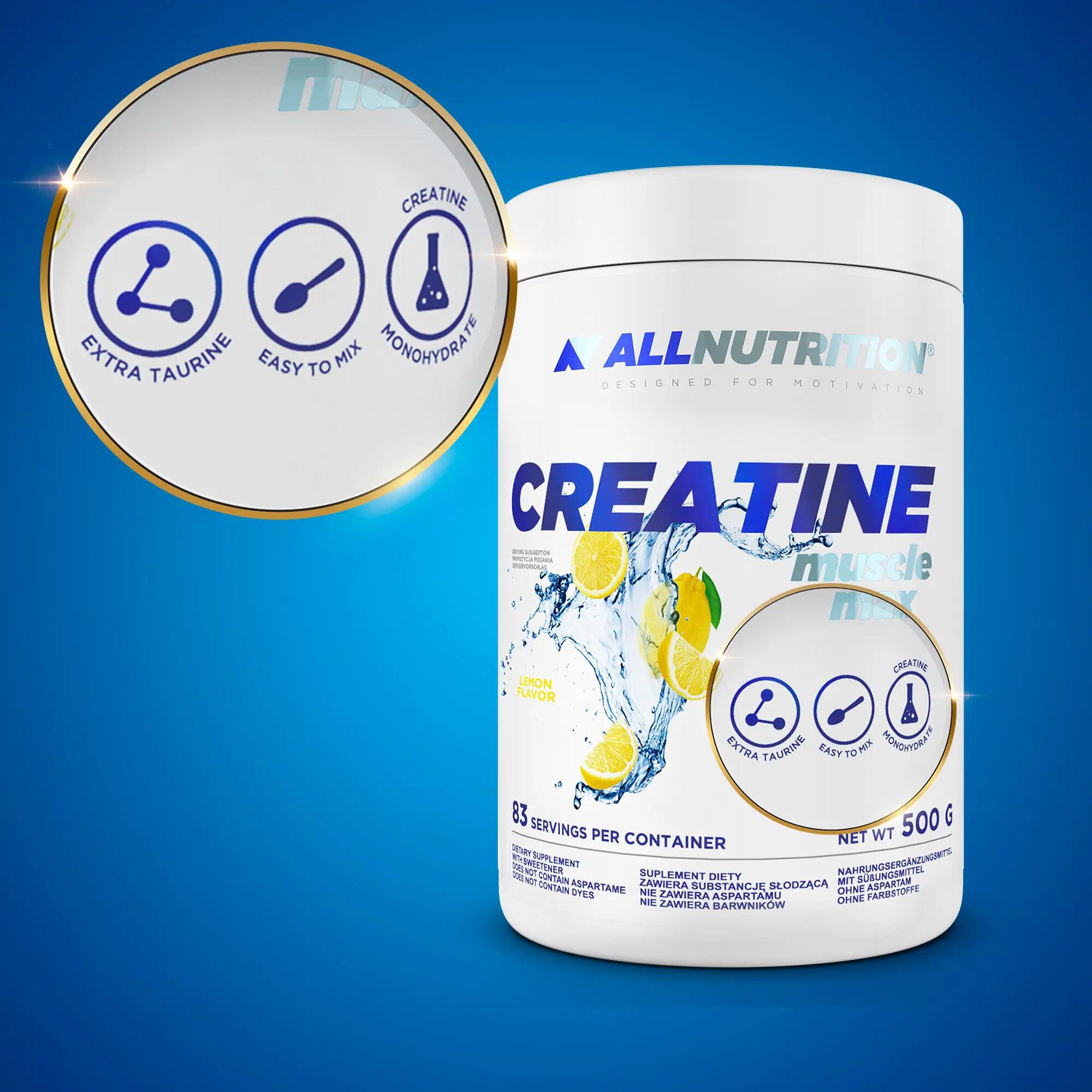 Allnutrition Creatine Muscle Max 500g Watermelon 3/5
