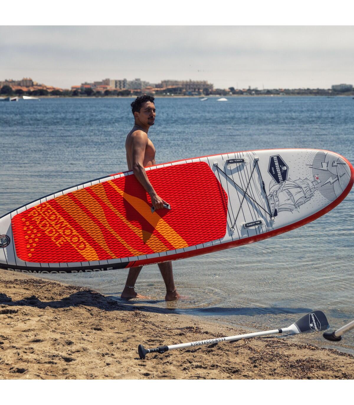 Set Stand Up Paddle 10' Red 3/6