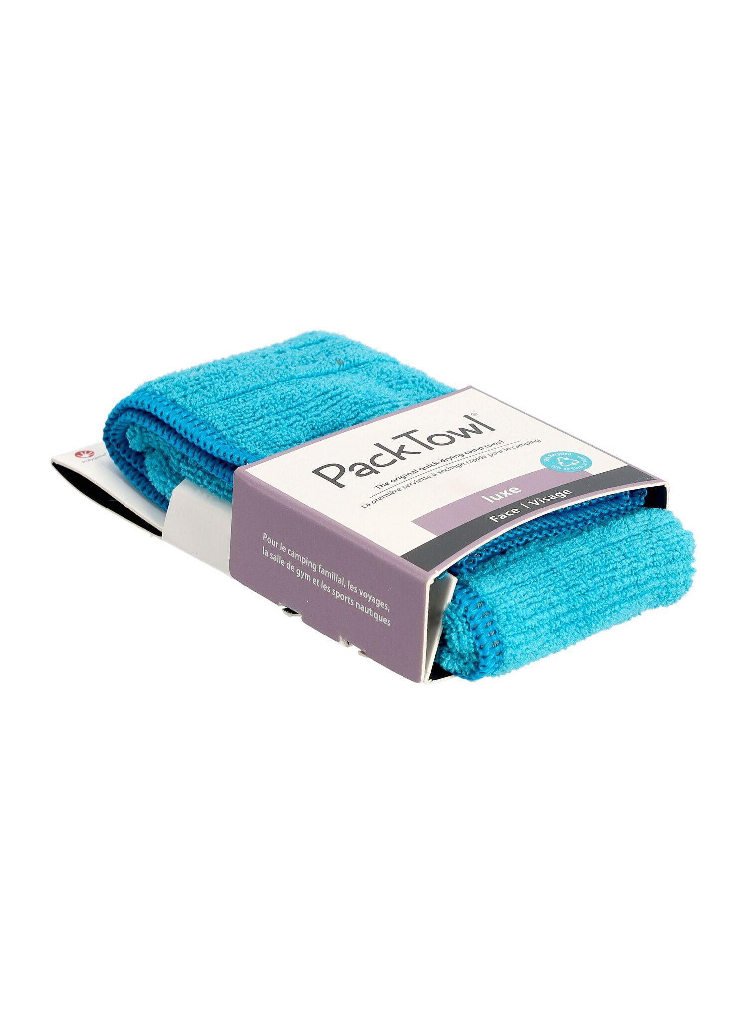 Ręcznik szybkoschnący PackTowl Luxe Face - lake blue 3/4