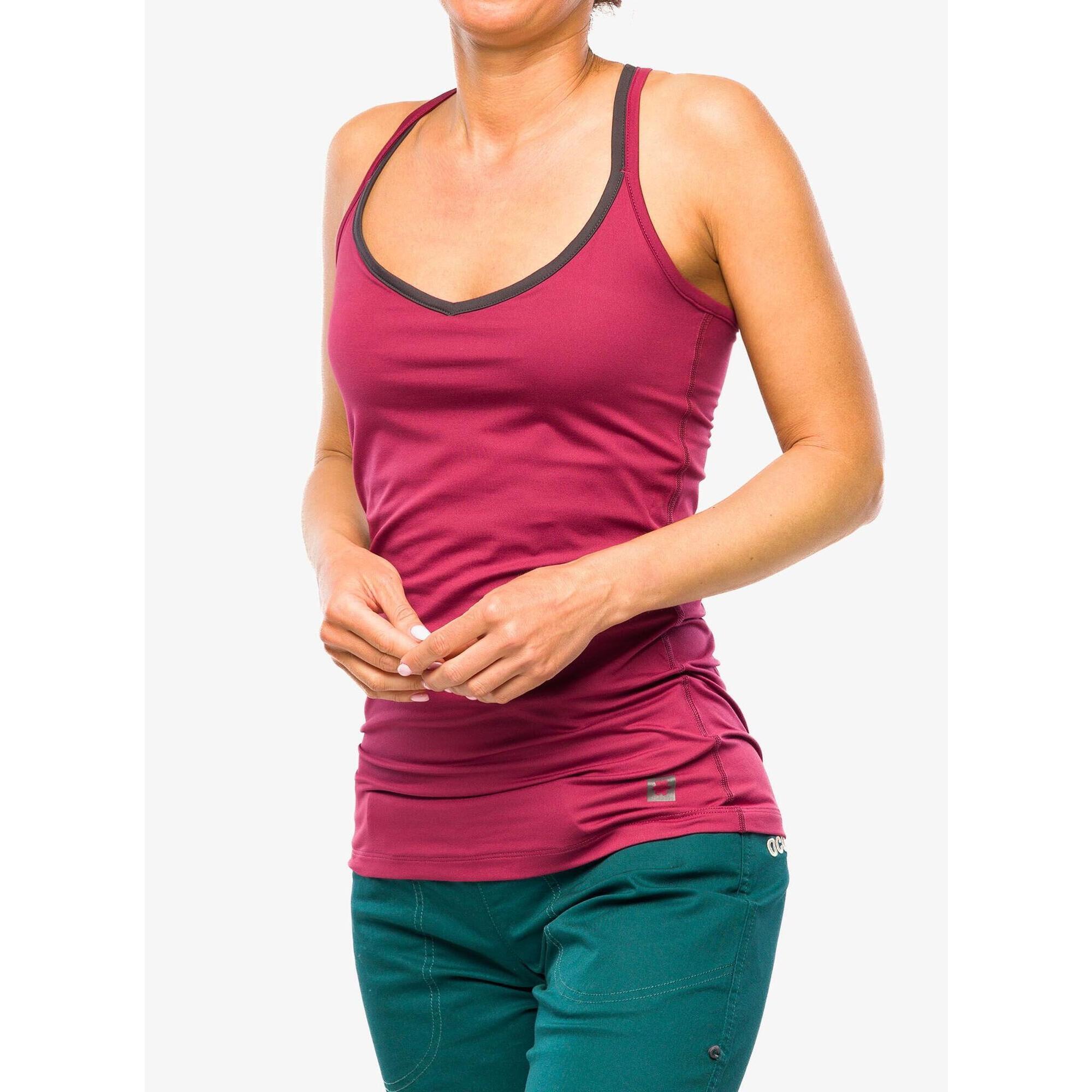 Ocun - Top Sport Femme Ocún Corona Brassière Intégrée Stretch 4‑ways Respirante - Top - Rose - Decathlon