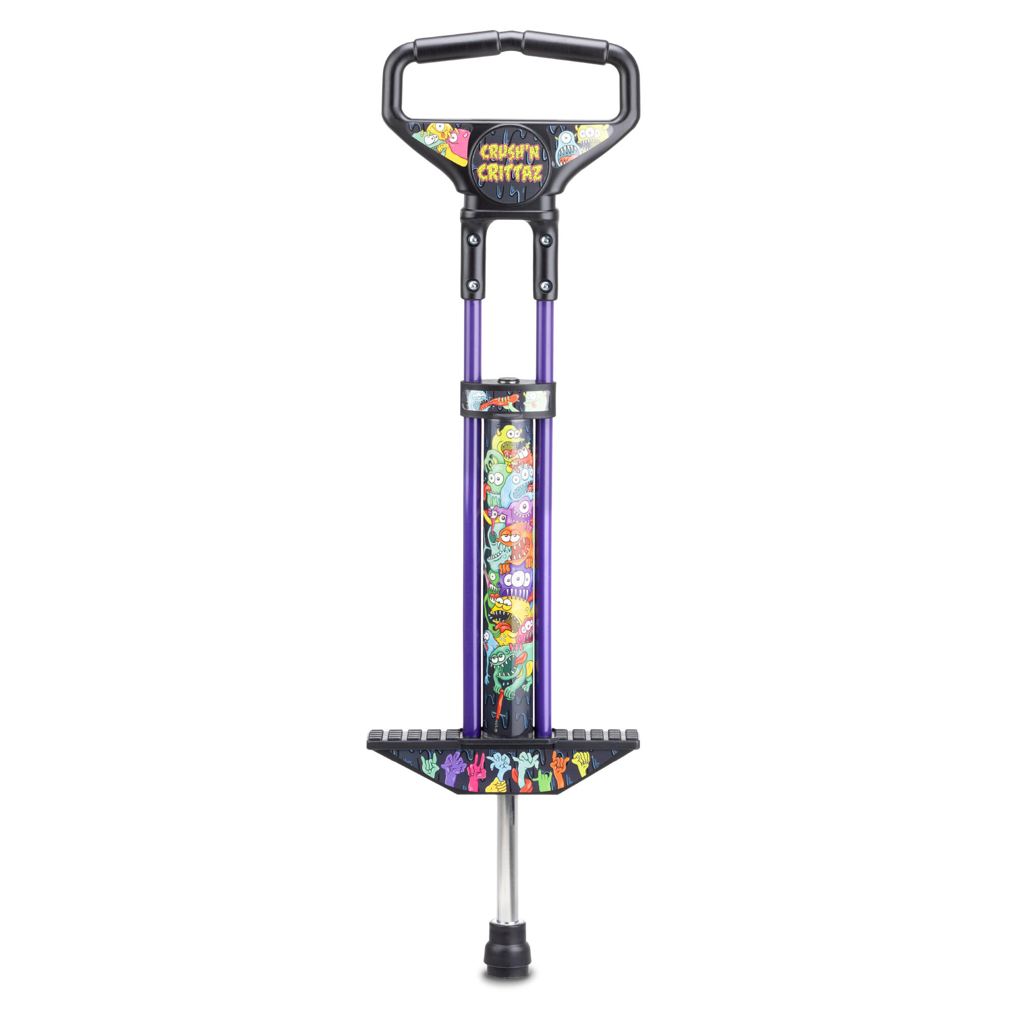TOYRIFIC Toyrific, Pogo Stick Jumper Stick for Kids Boys and Girls, Crush N’ Crittaz
