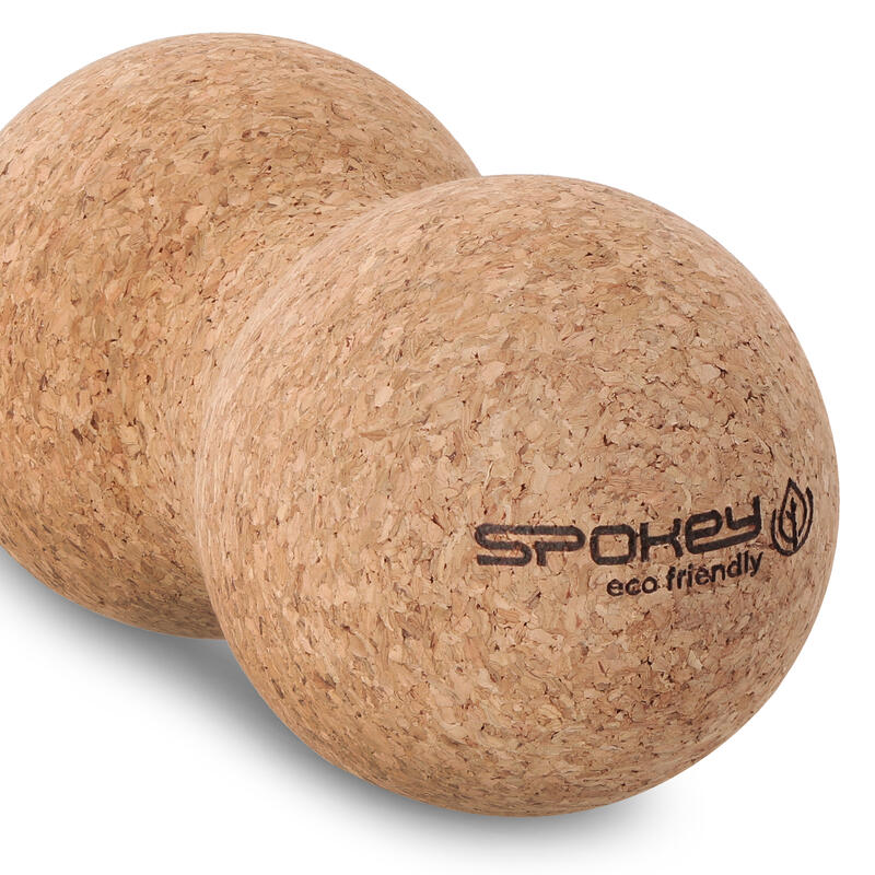 Piłeczka podwójna do masażu Spokey DOUBLE OAK korkowa