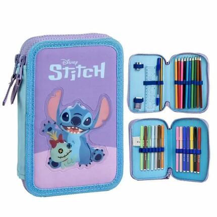 Piórnik Stitch Niebieski