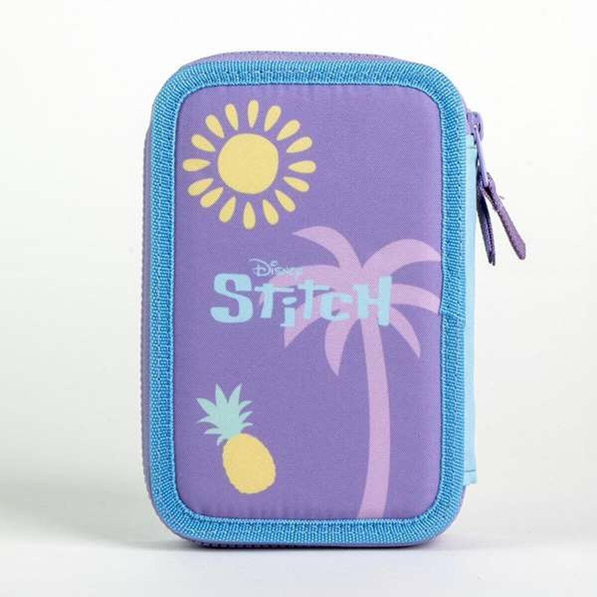 Pochette crayons Stitch Bleu 2/4