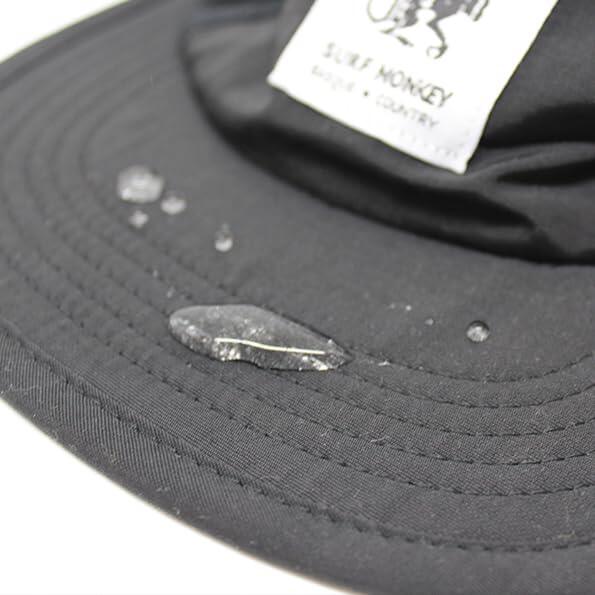 Cappellino 5P - Running - Riciclato - Impermeabile - Senza fluoro -Adulto (Nero) 5/5