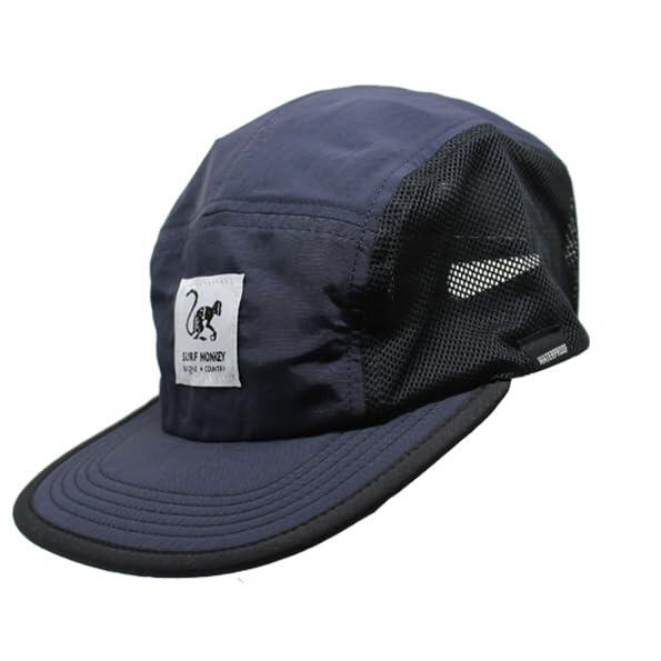 Surf Monkey - Casquette 5p - Course - Recyclée - Imperméable - Sans Fluor - Adulte (bleu) - Casquette - Bleu - Taille Unique - Decathlon