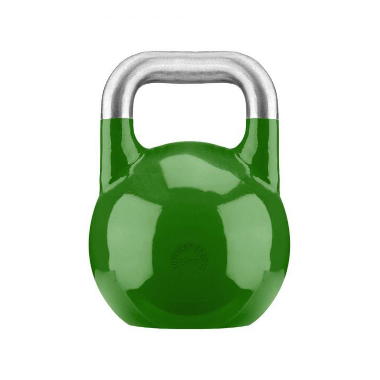 Gorilla Sports - Kettlebell De Compétition | Musculation | Poids Au Choix De 8kg À 40kg - Kettlebell - Vert - 24 Kg - Decathlon