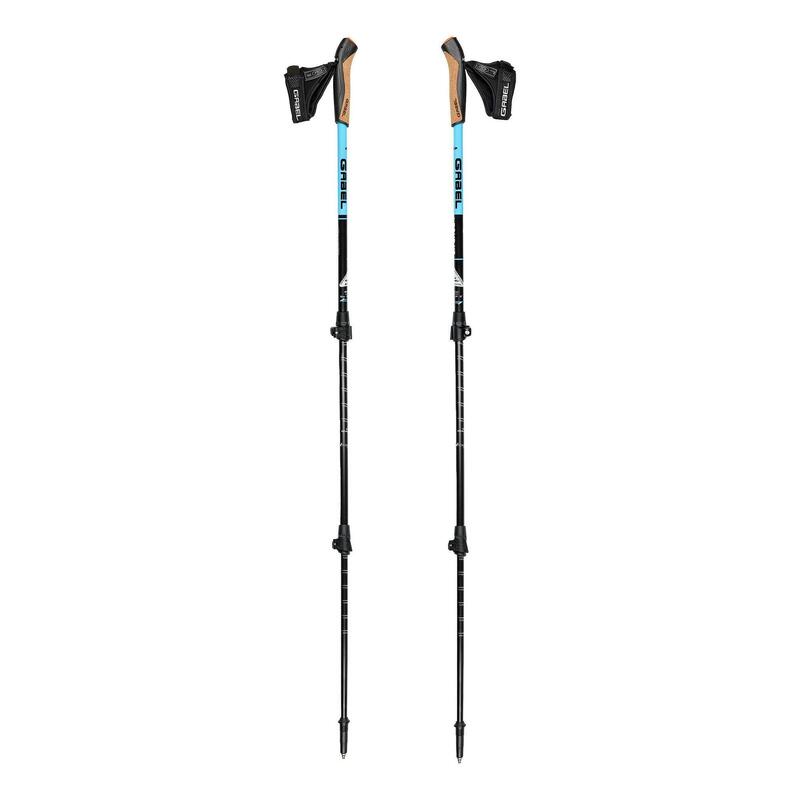 Kije do nordic walking Gabel Tour XT F.L - black/blue