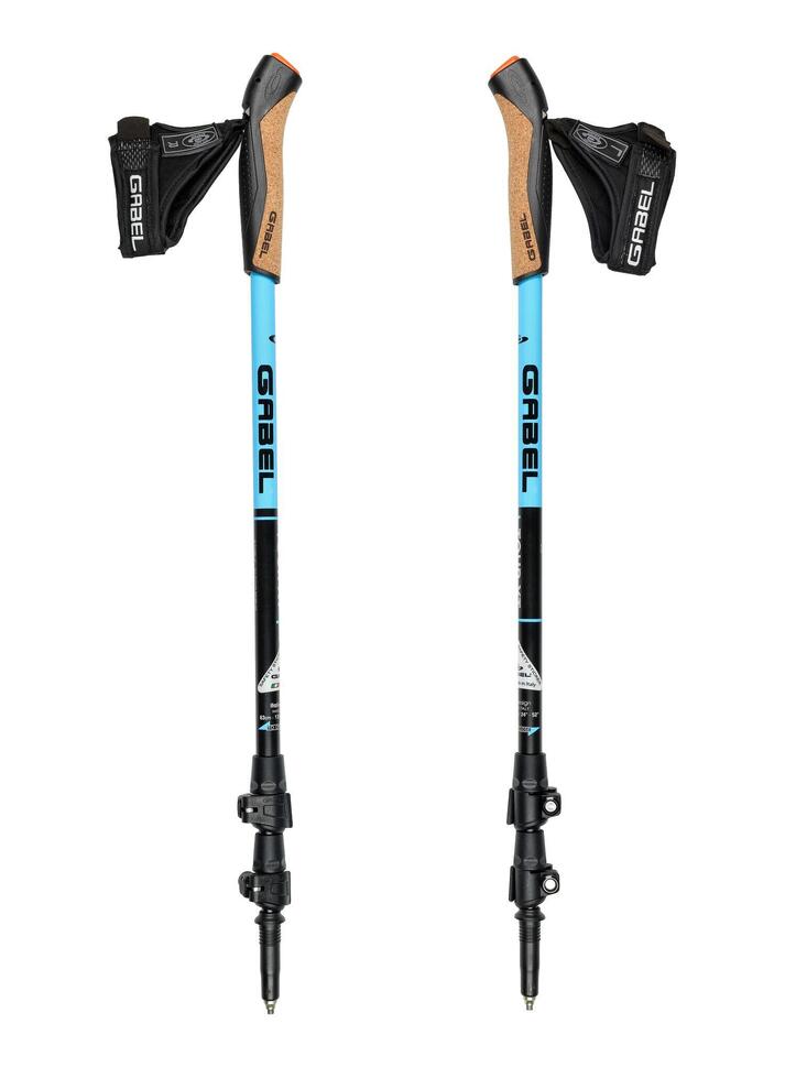 Kije do nordic walking Gabel Tour XT F.L - black/blue