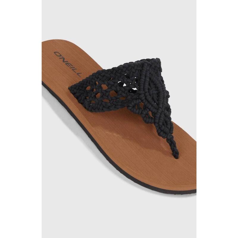 Papuci flip flop Ditsy Crochet Sandals femei