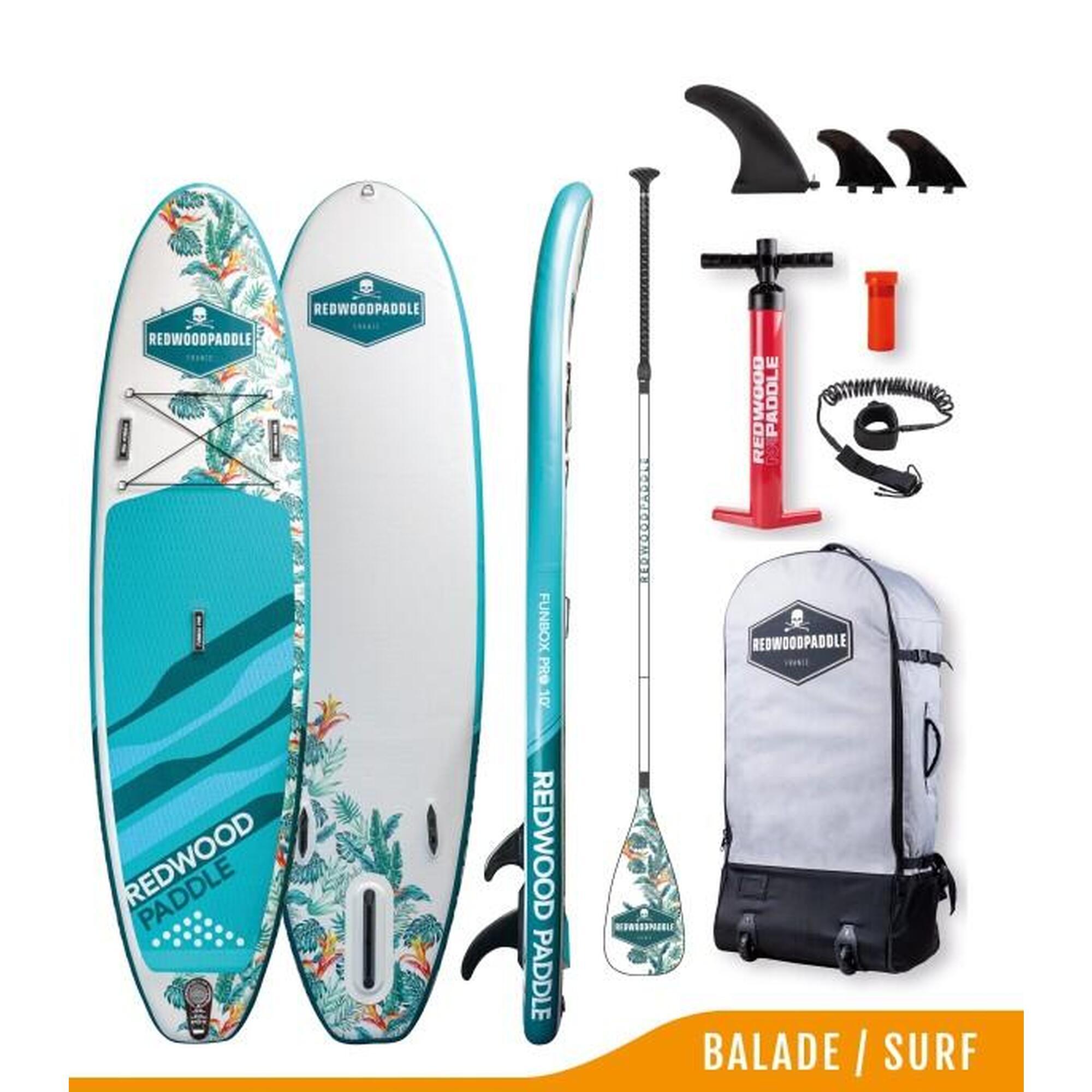 PACK Stand up paddle 10' Caribbean