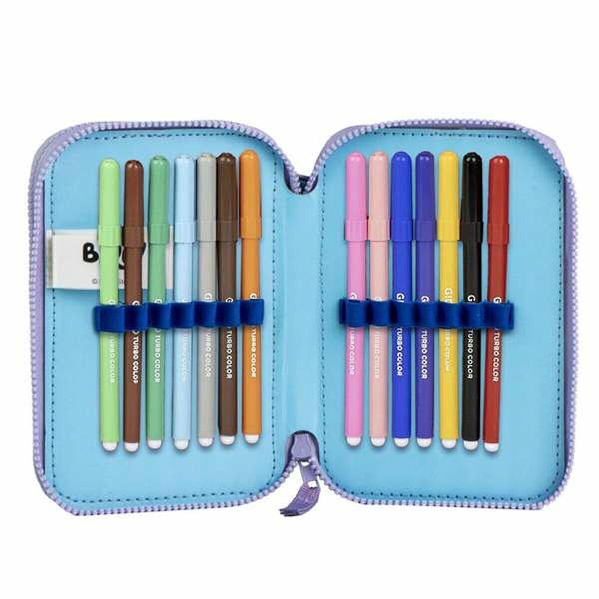 Federmäppchen Bluey Blau 4/4