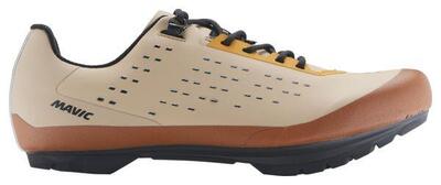 Beige/bruin mavic allroad sl gravel schoenen