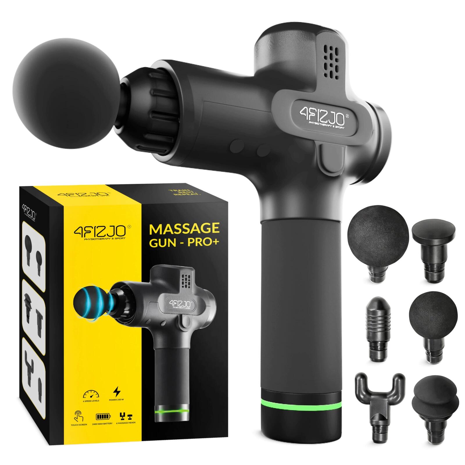 4FIZJO Ruční masážní přístroj MASSAGE GUN PRO+ 4FIZJO