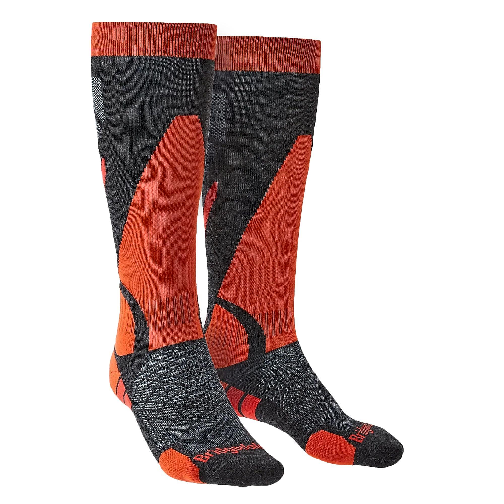 BRIDGEDALE Mens Performance Lightweight Ski Socks