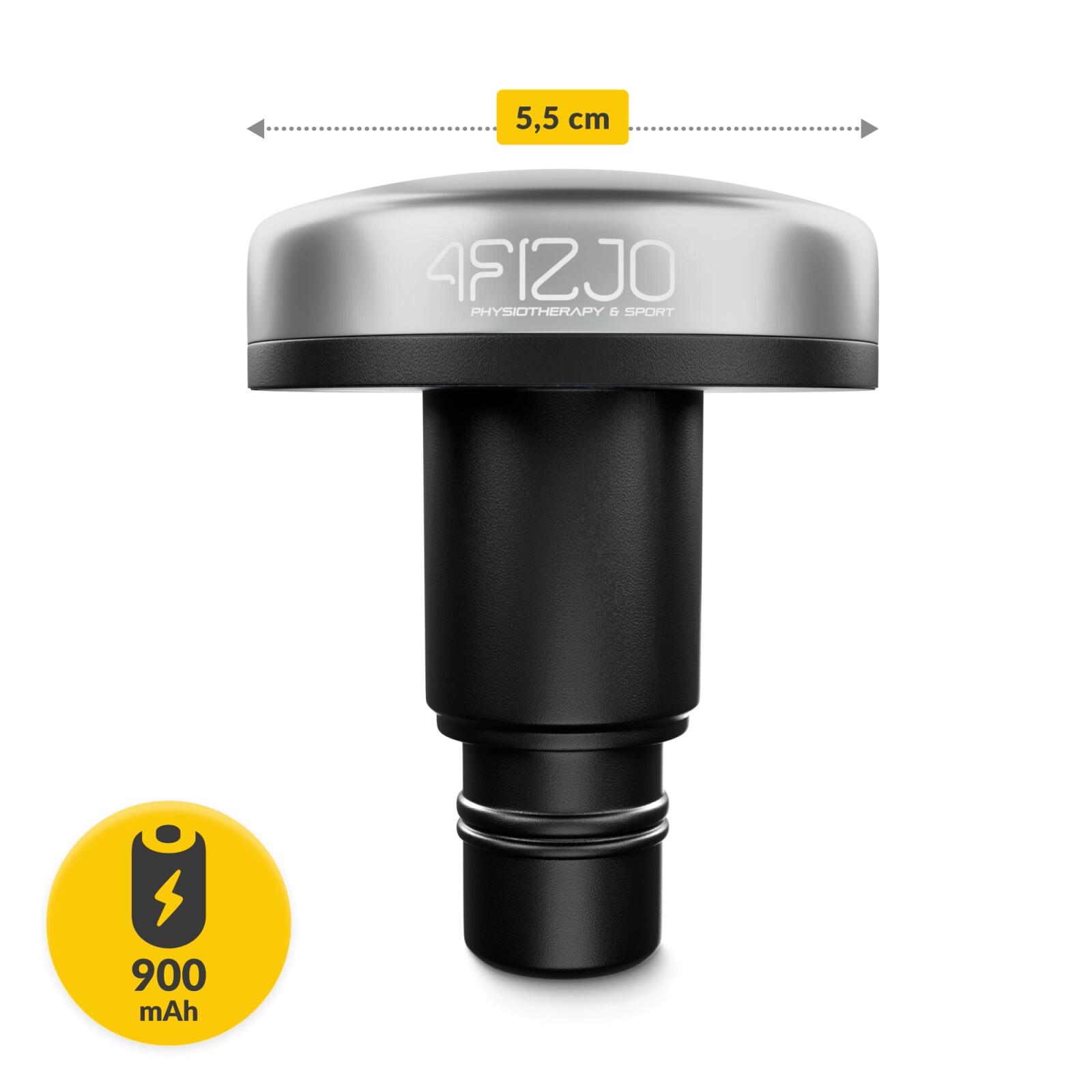Nahřívací hlava pro MASSAGE GUN 4FIZJO 4/7