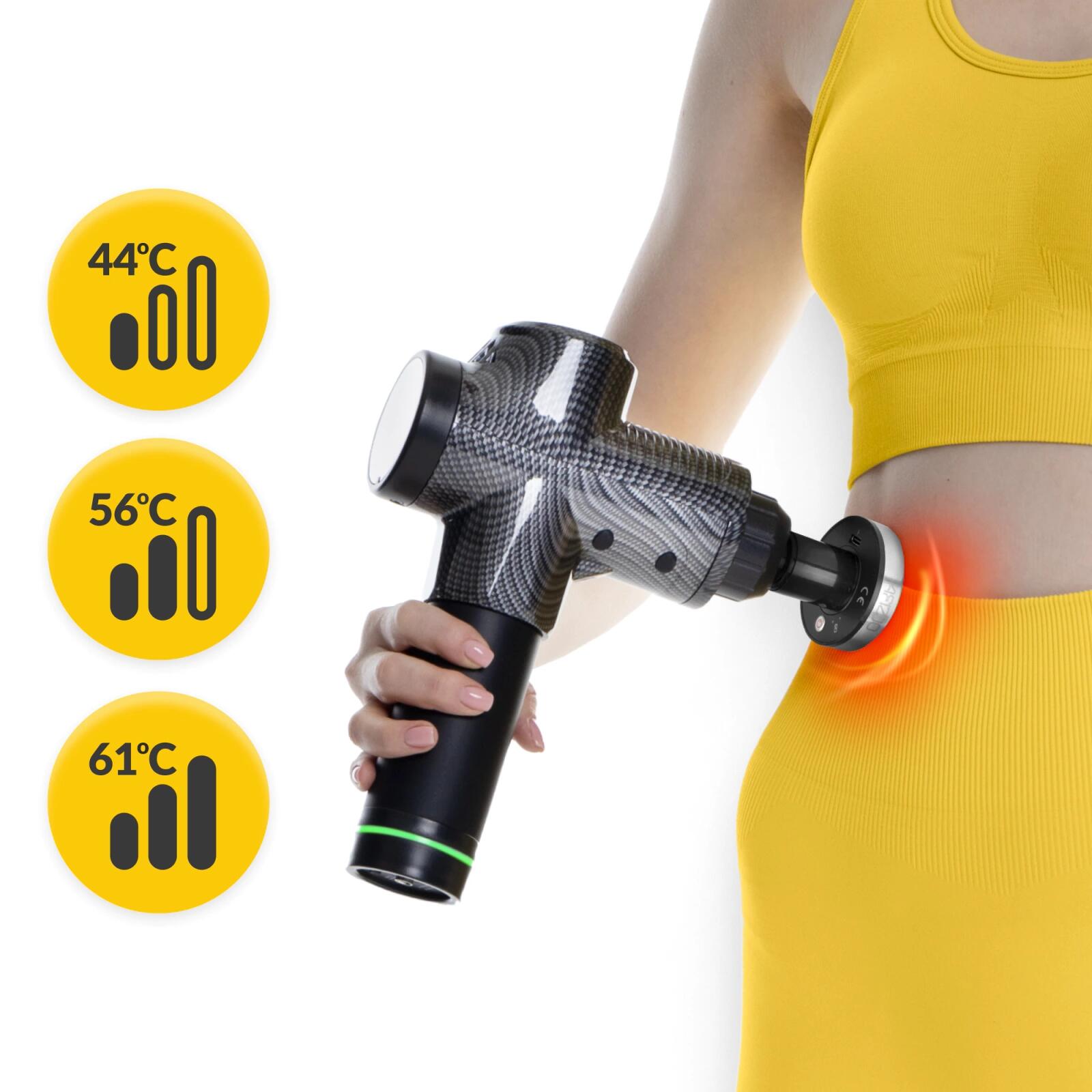 Nahřívací hlava pro MASSAGE GUN 4FIZJO 2/7