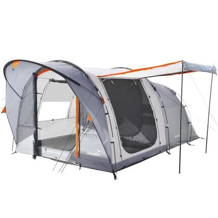 Tente tunnel Egersund 3 Sleeper Protect - 3 personnes - Sol cousu - Cabine noire