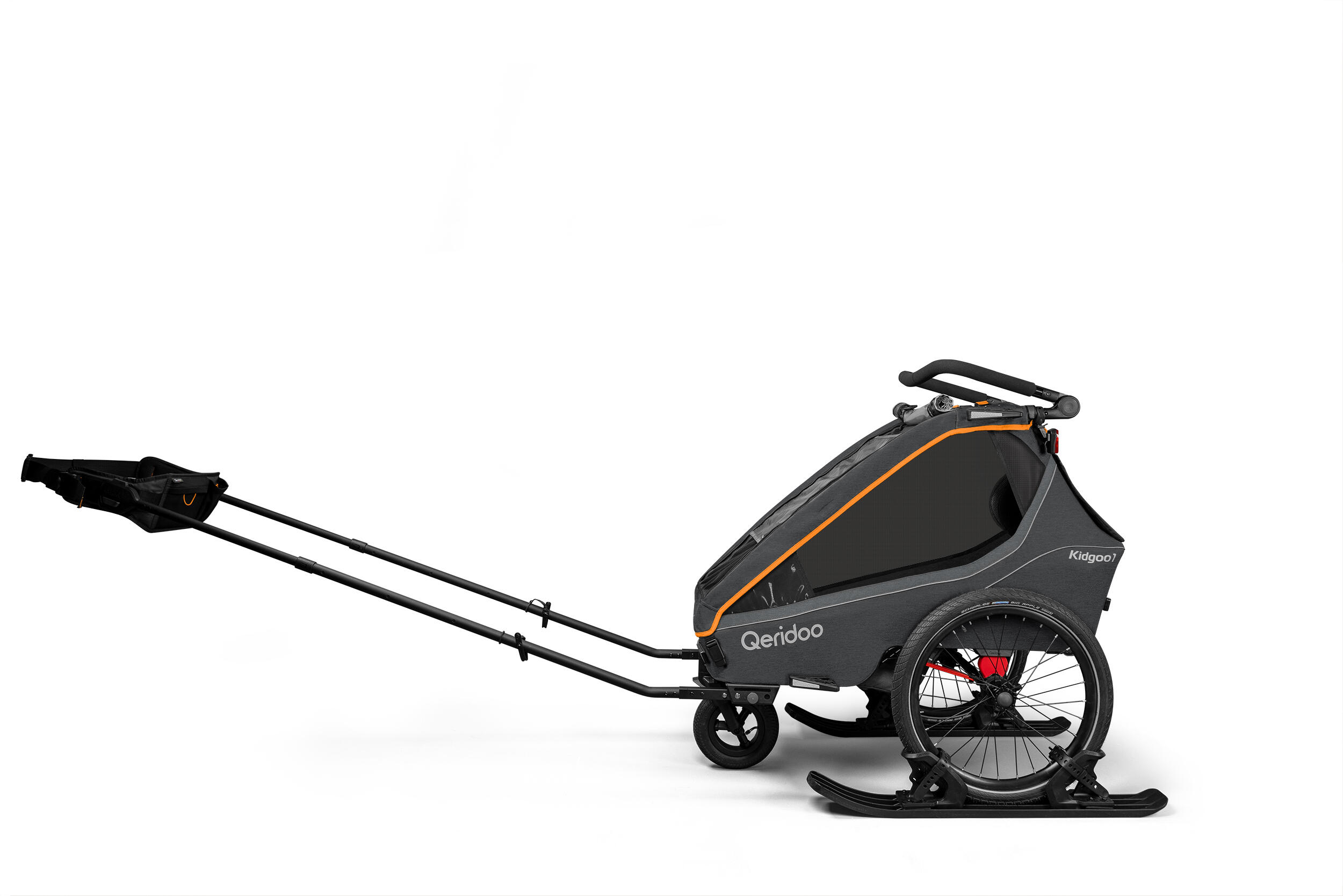 Qeridoo ® Adapter Baby autozitje voor kinderfietskarren