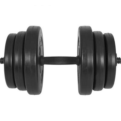 E-Series Kurzhantelset 25 mm Kunststoff 20 kg