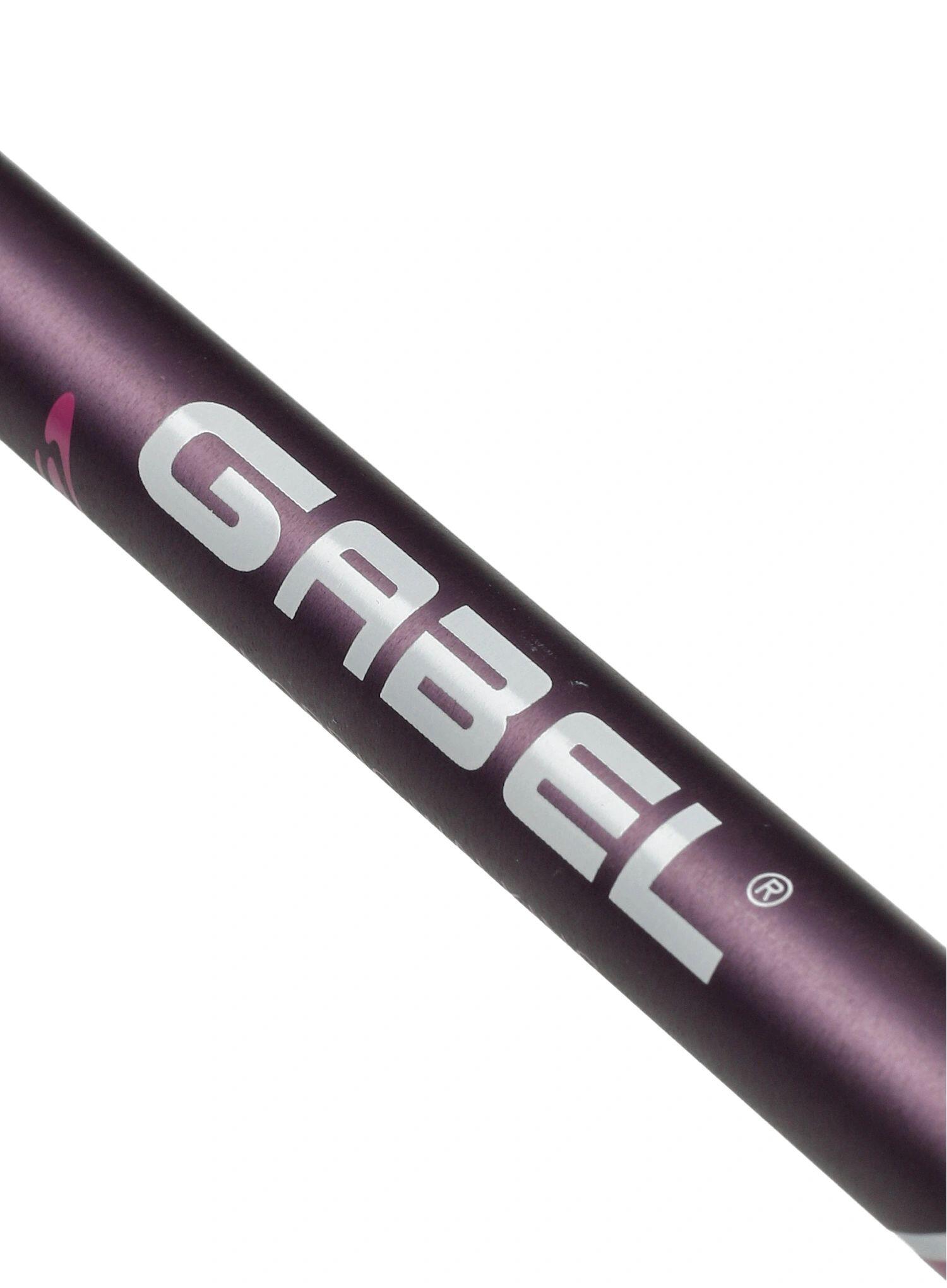Kije aluminiowe Gabel Ritmo - aubergine 6/7