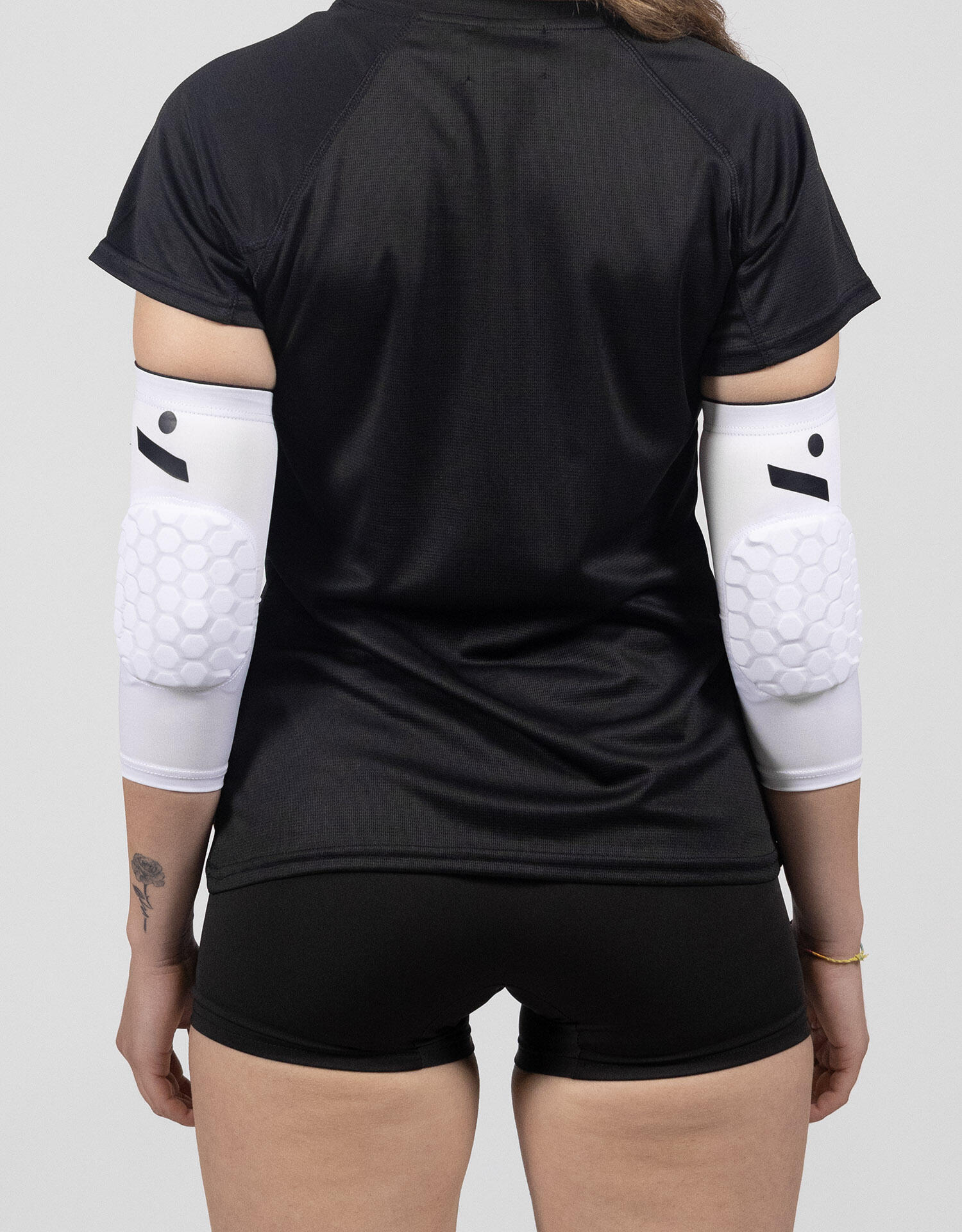 Volleyball Ellbogenschoner Unisex –(1 Paar) Schwarz 6/7
