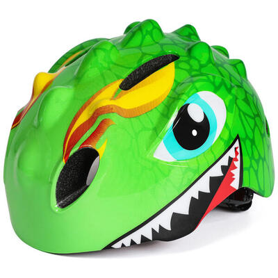 Fahrradhelm Kinder - Kinderhelm Dino XS orange/rot