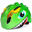 Fietshelm Kind Lichtgroen - Kinderhelm Dino XS 46/51cm
