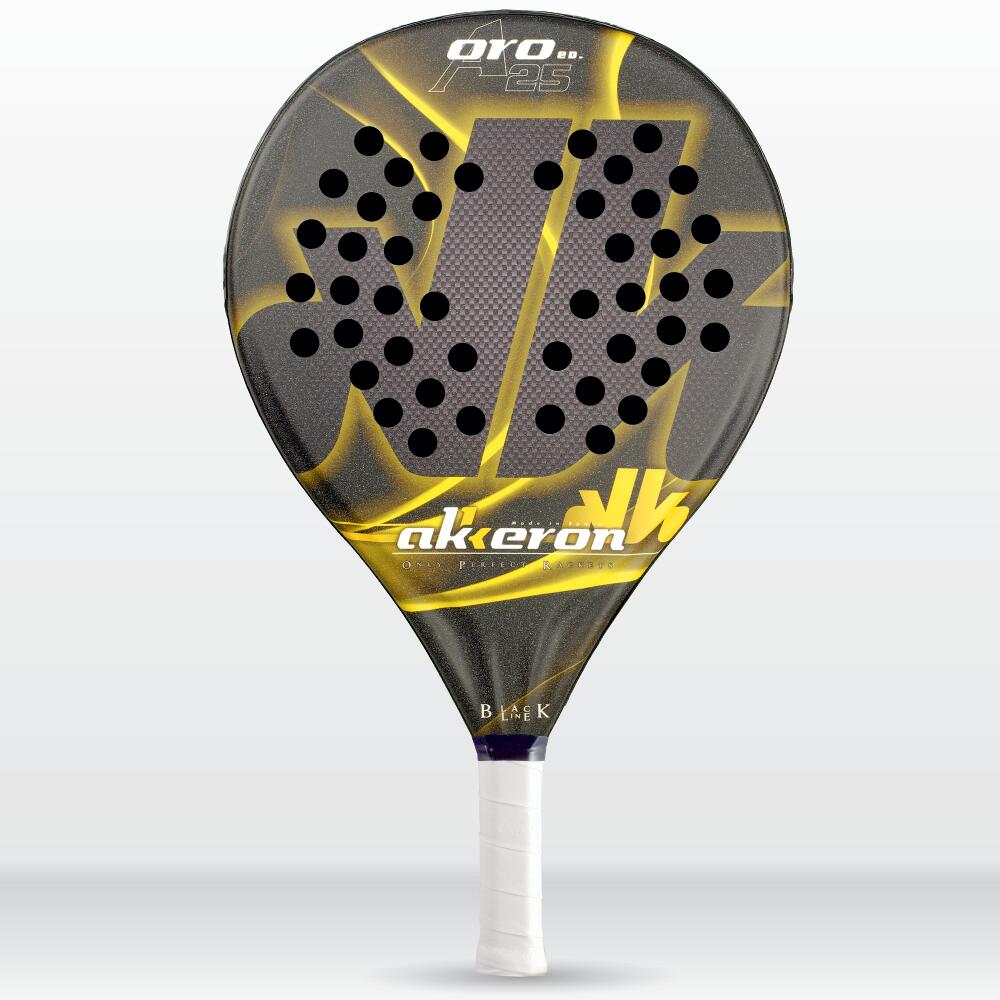 Raquete de padel black oro edition a25