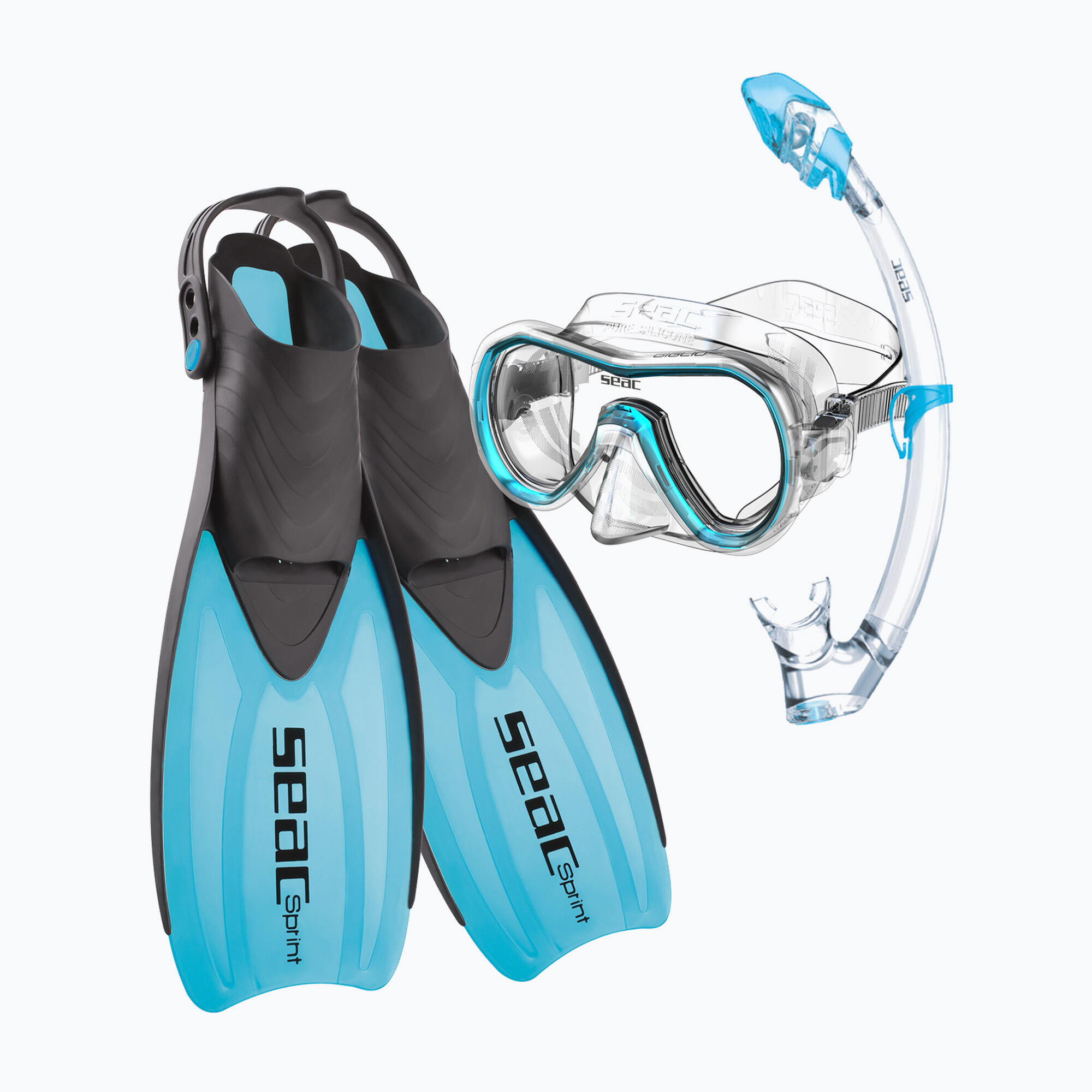 Zestaw do snorkelingu SEAC Tris Sprint Dry 3/3