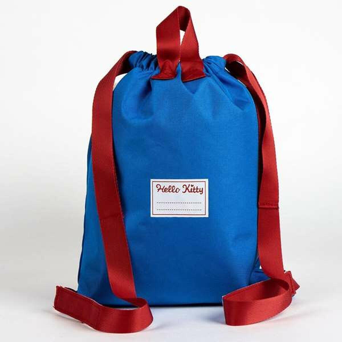 Bolsa Mochila con Cuerdas Hello Kitty Azul 2/5