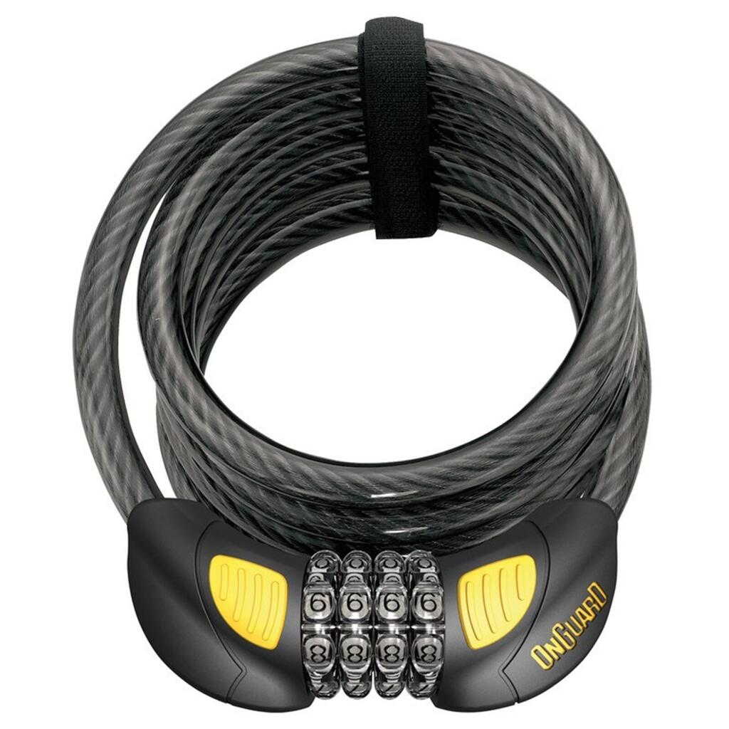 OnGuard Doberman Combo LED Bike Cable Lock