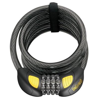 Kabelslot onguard combo doberman glo-180cmx12mm