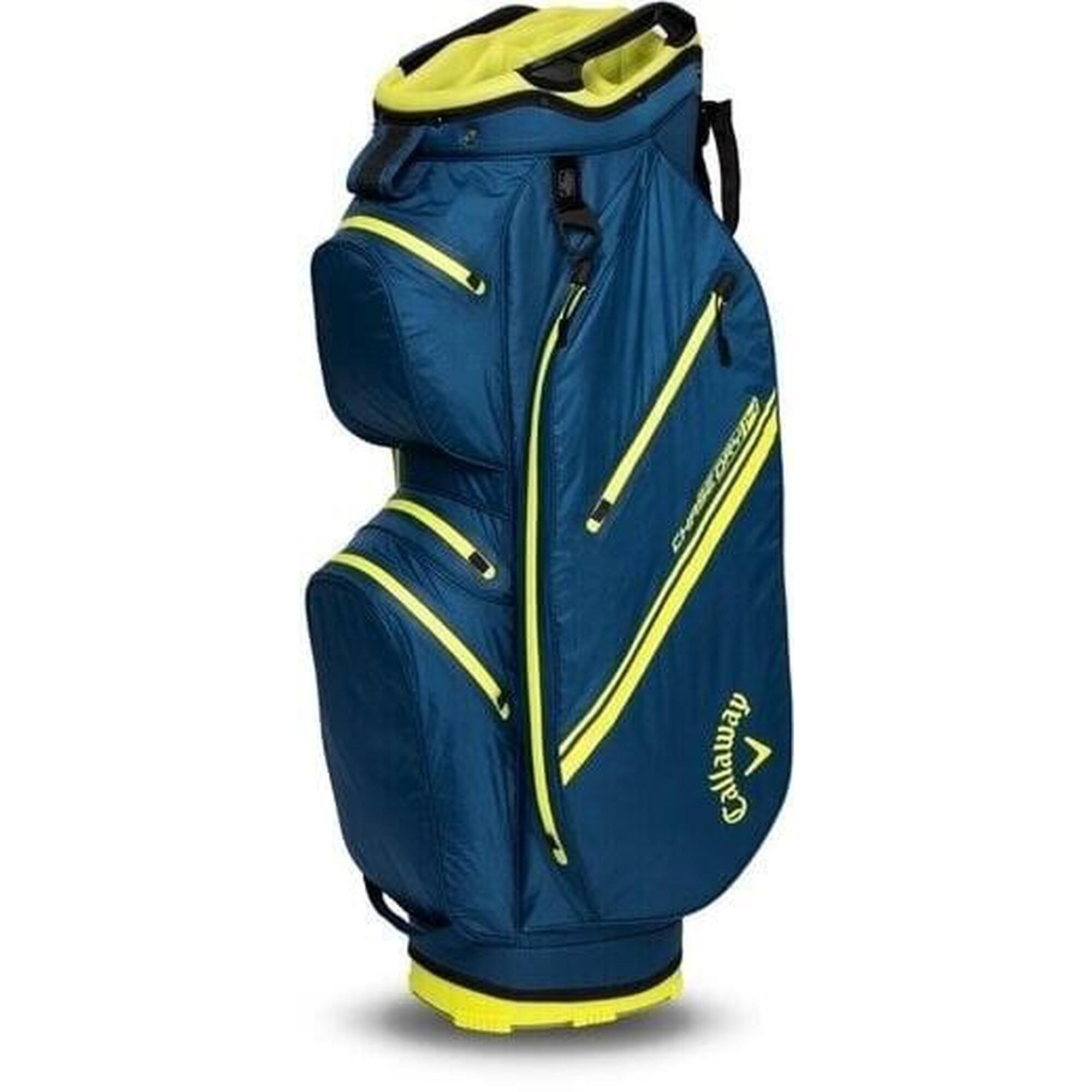 Callaway - Callaway Chase 14 Dry Cart 25, Sac Pour Chariot De Golf, Marine/flow - Sac De Golf - Bleu|jaune|vert - Taille Unique - Decathlon