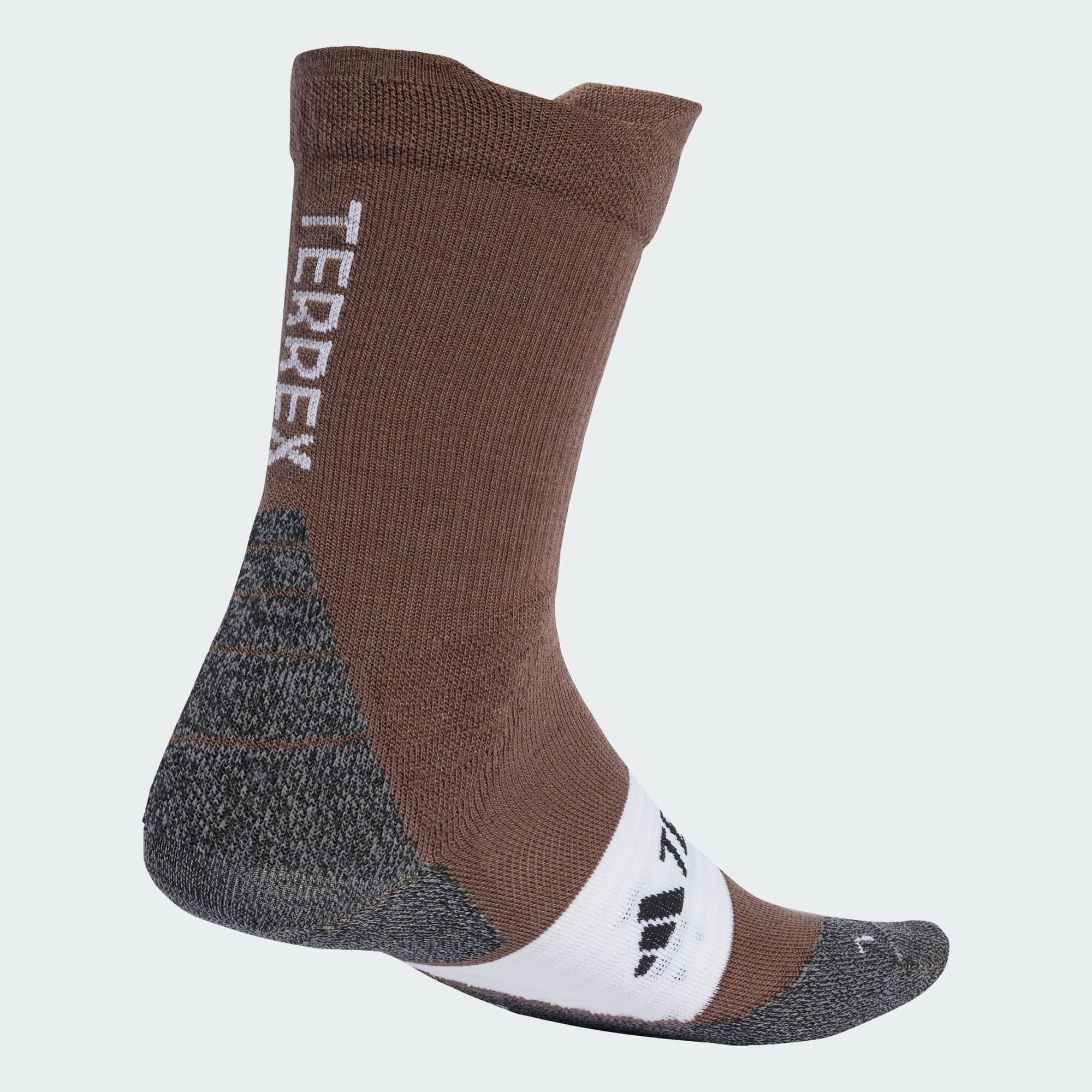 Adidas - Chaussettes Mi-mollet Terrex Xperior Climawarm Merino - Chaussettes - Beige|kaki - Decathlon