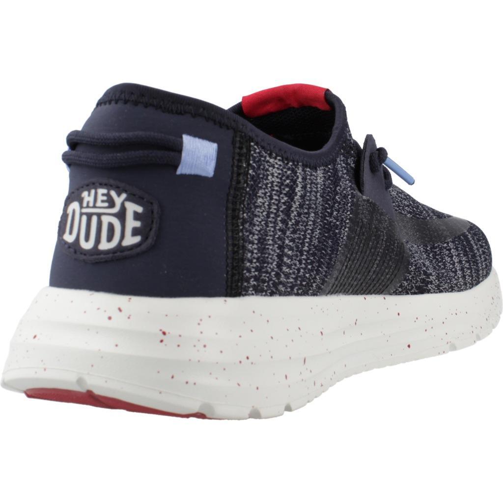 Ténis Hey Dude Modelo Sirocco M Sport Mode Cor Azul 3/5