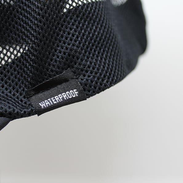 Casquette de running 5 panneaux – recyclée – imperméable – sans fluor (Olive) 3/5