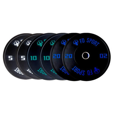 Kit Bumper 70kg FDBT Training Absolute ⌀ 50 mm